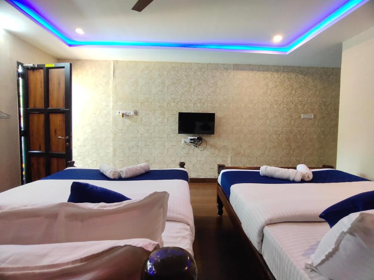 Pv Cottages Serenity Beach Пондичерри Экстерьер фото